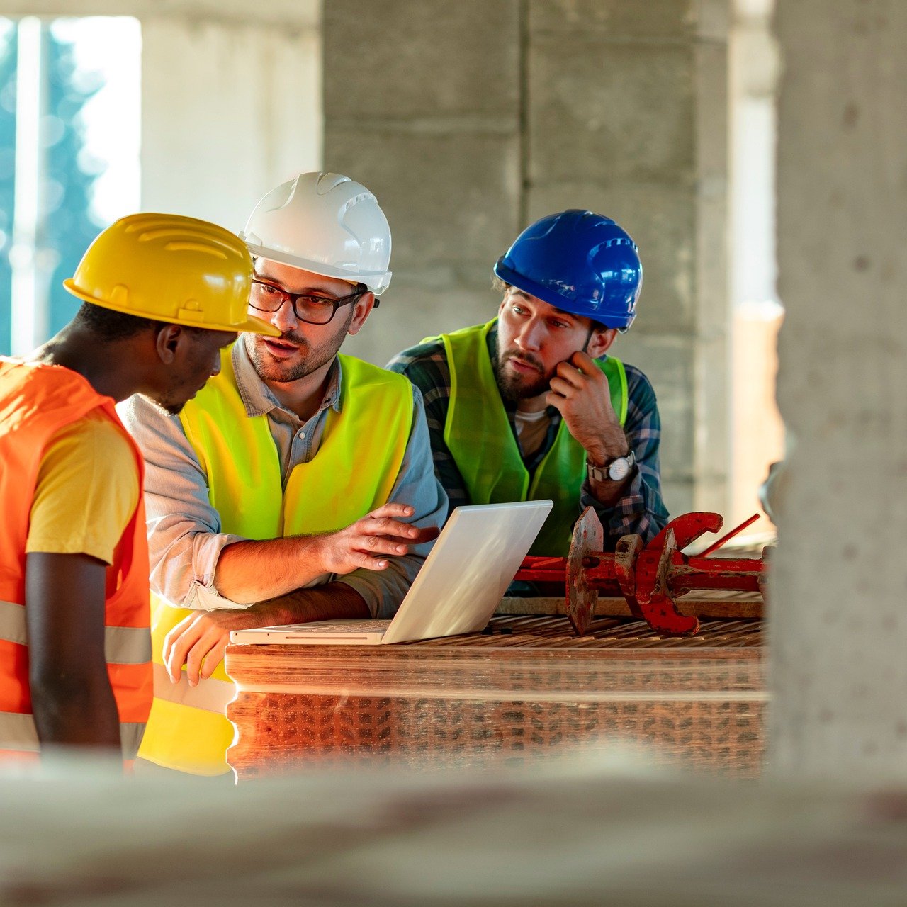 talking, friends, worker